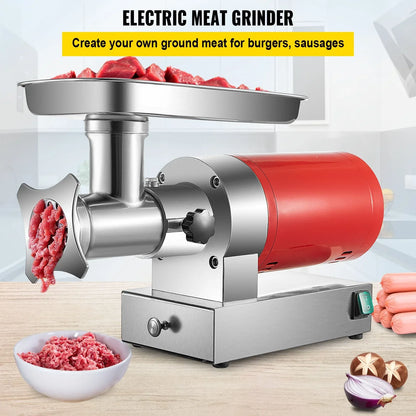 VEVOR Electric Meat Grinder Machine Electric Meat Mincer 661 Lbs/Hour 1100W - Mekamart Australia