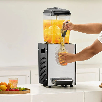 VEVOR Commercial Beverage Dispenser 12L Cold Juice Ice Drink Dispenser for Party - Mekamart Australia