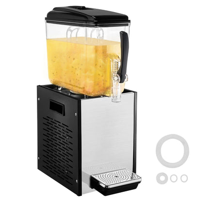 VEVOR Commercial Beverage Dispenser 12L Cold Juice Ice Drink Dispenser for Party - Mekamart Australia
