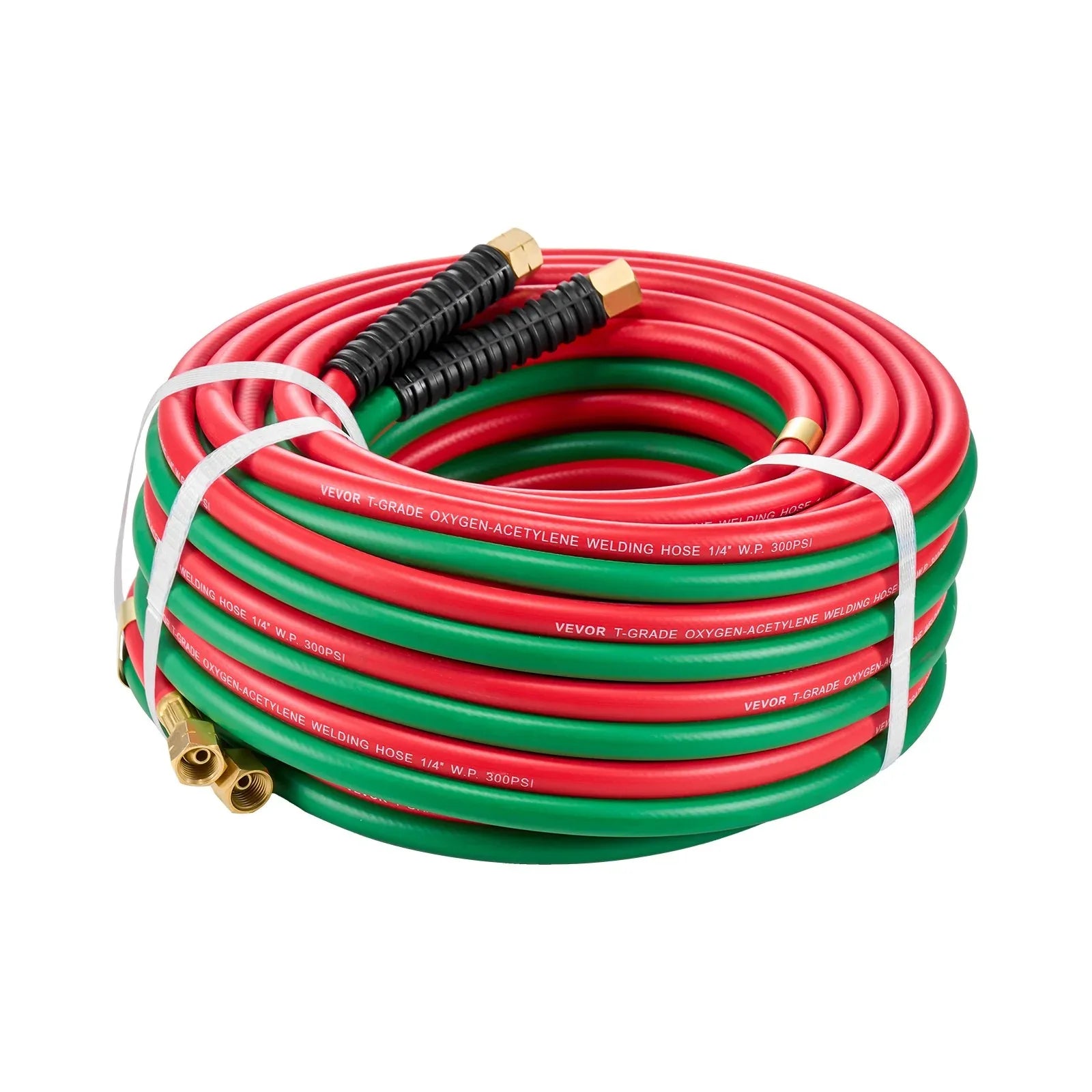 Oxygen Acetylene Hose 1/4-Inch x 50FT T Grade Hose 300PSI Max Working Pressure - Mekamart Australia