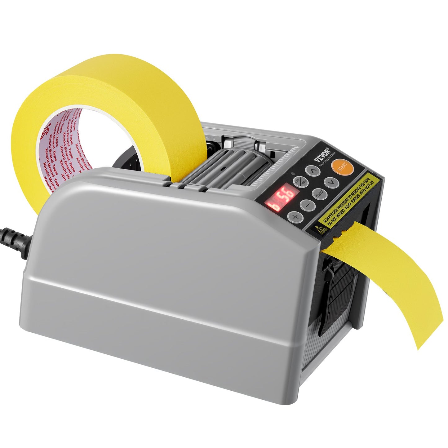 Automatic Tape Dispenser, Self-Adhesive Electric Tape Cutter, 25 W Packaging Machine, Tape Cutter, 6-60 mm Tape Width, Electric Tape Cutter Packaging Machine