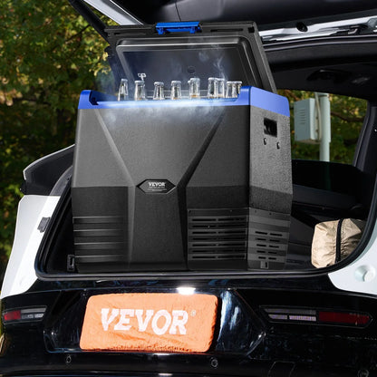 VEVOR Portable Car Refrigerator Freezer Compressor 35L Single Zone for Car Home - Mekamart Australia