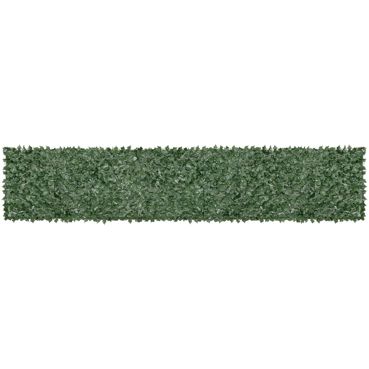 VEVOR Ivy Privacy Fence, 39 x 198in Artificial Green Wall Screen, Greenery Ivy Fence with Mesh Cloth Backing and Strengthened Joint, Faux Hedges Vine Leaf Decoration for Outdoor Garden, Yard, Balcony - Mekamart Australia