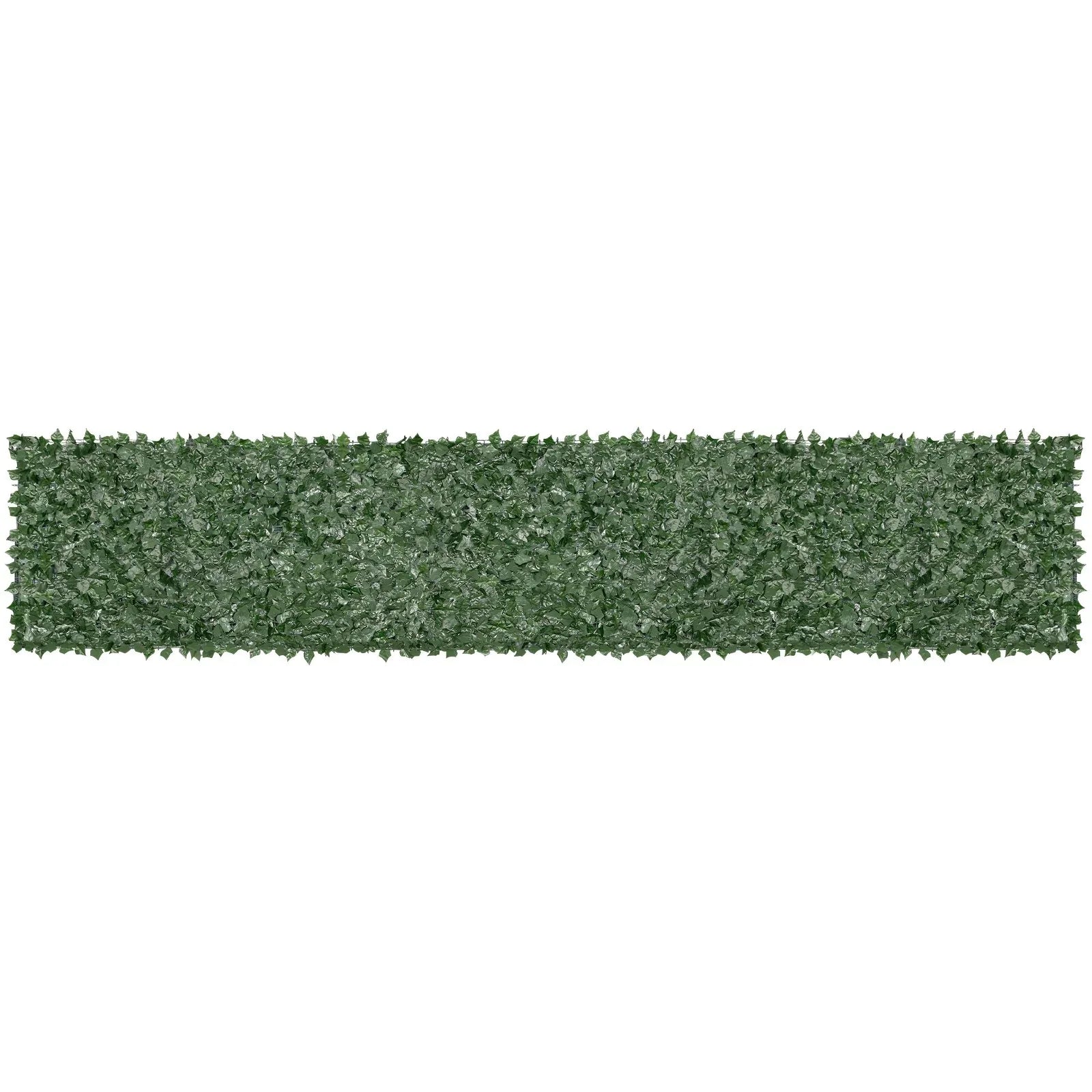 VEVOR Ivy Privacy Fence, 39 x 198in Artificial Green Wall Screen, Greenery Ivy Fence with Mesh Cloth Backing and Strengthened Joint, Faux Hedges Vine Leaf Decoration for Outdoor Garden, Yard, Balcony - Mekamart Australia
