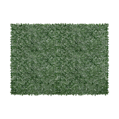 VEVOR Ivy Privacy Fence, 1830 x 2440 mm Artificial Green Wall Screen, Greenery Ivy Fence with Mesh Cloth Backing and Strengthened Joint, Faux Hedges Vine Leaf Decoration for Outdoor Garden, Yard - Mekamart Australia