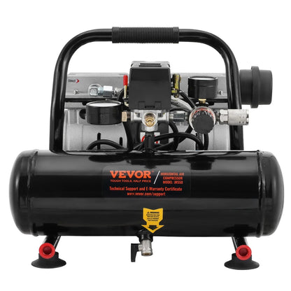 VEVOR Air Compressor Compact Portable Oil Free Compressor 4L 7bar - Mekamart Australia