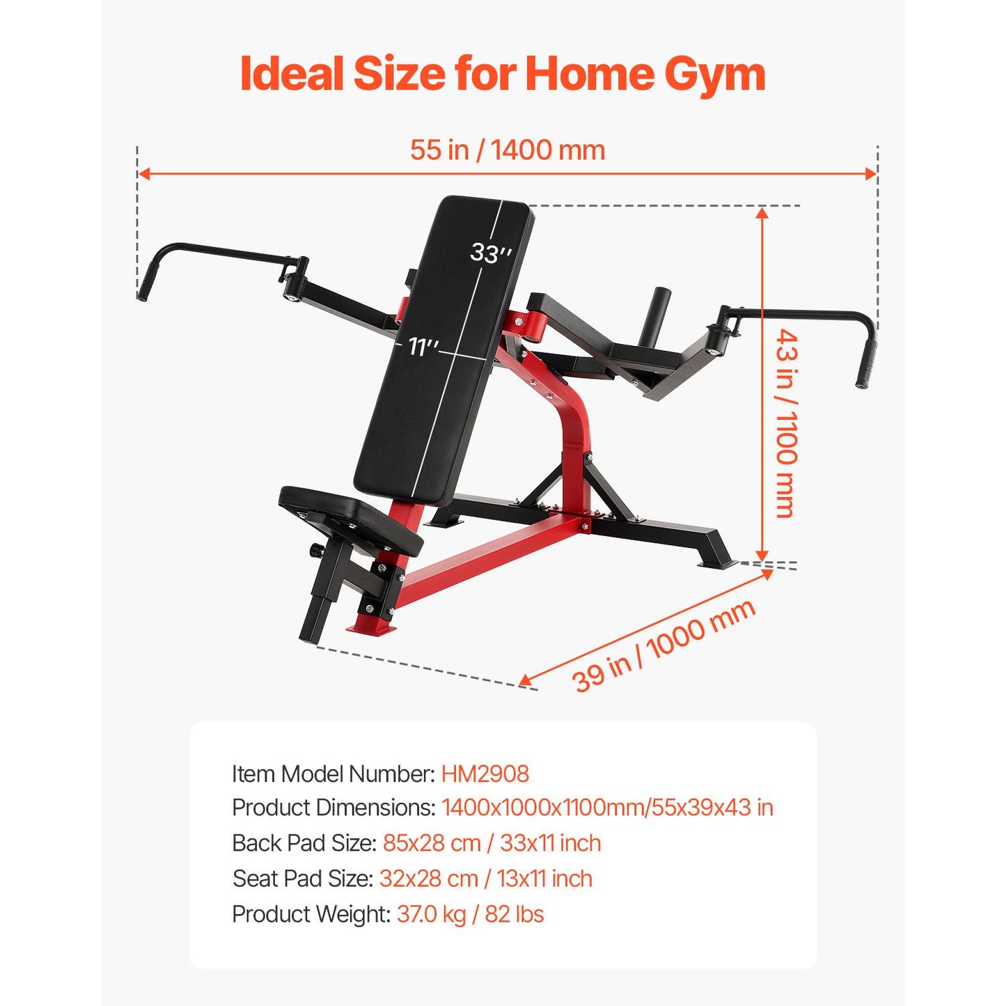 Incline Chest Fly and Rear Delt Fly Machine, 450 LBS Chest Machine, Adjustable Fitness Chest Bench Set, Home Gym Equipment for Upper Body Strength Training Machine