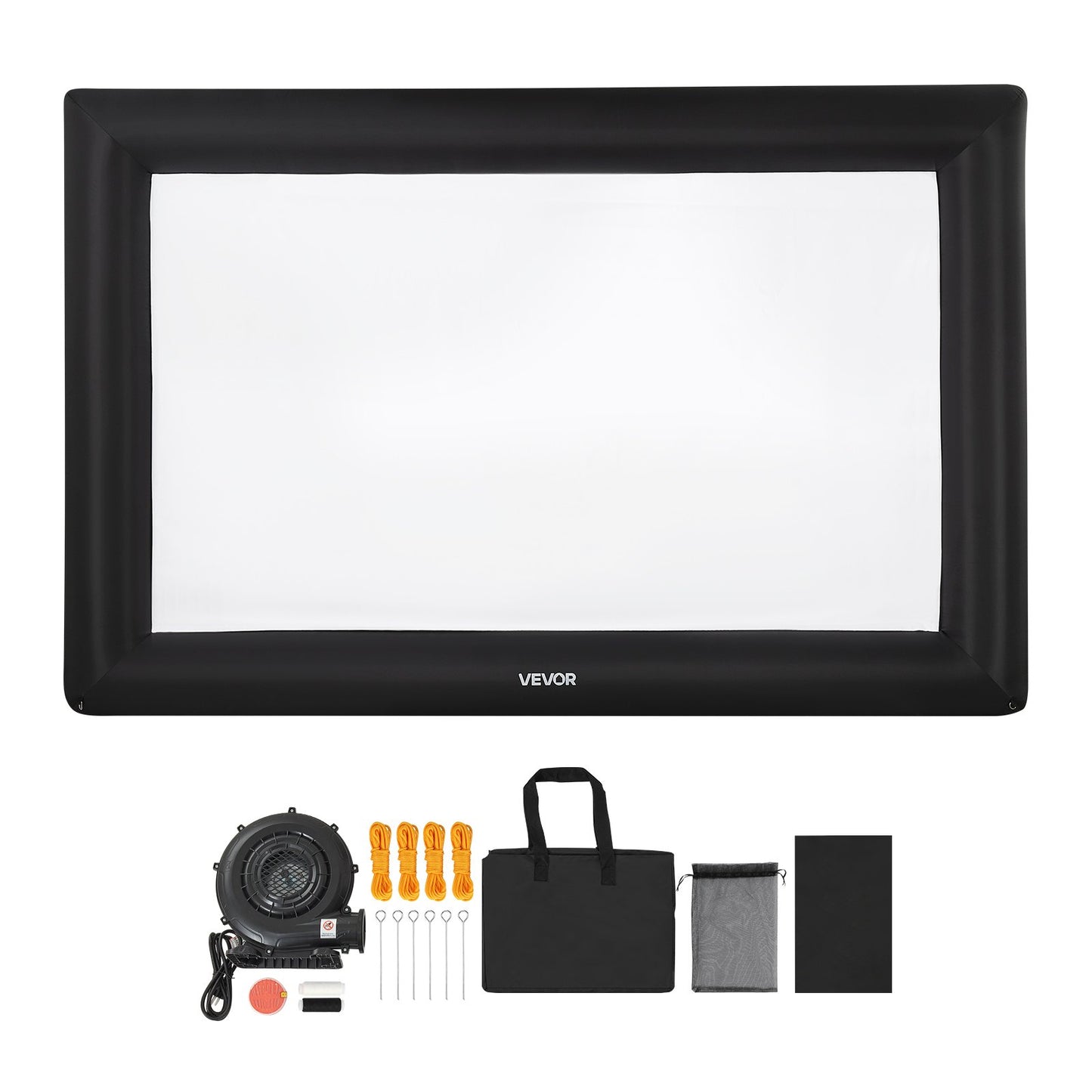 20 ft Inflatable Movie Screen 16:9 600D Movie Projector with Portable Bag