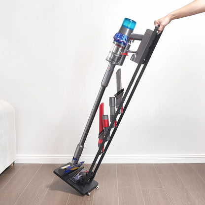 VEVOR Vacuum Stand, Compatible With Dyson V6 V7 V8 V10 V11 V15, Stable Vacuum Stand Holder with Wheels for Dyson DC30 DC31 DC34 DC35 DC58 DC59 DC62 D74 Cordless Upright Vacuum Cleaners & Accessories - Mekamart Australia