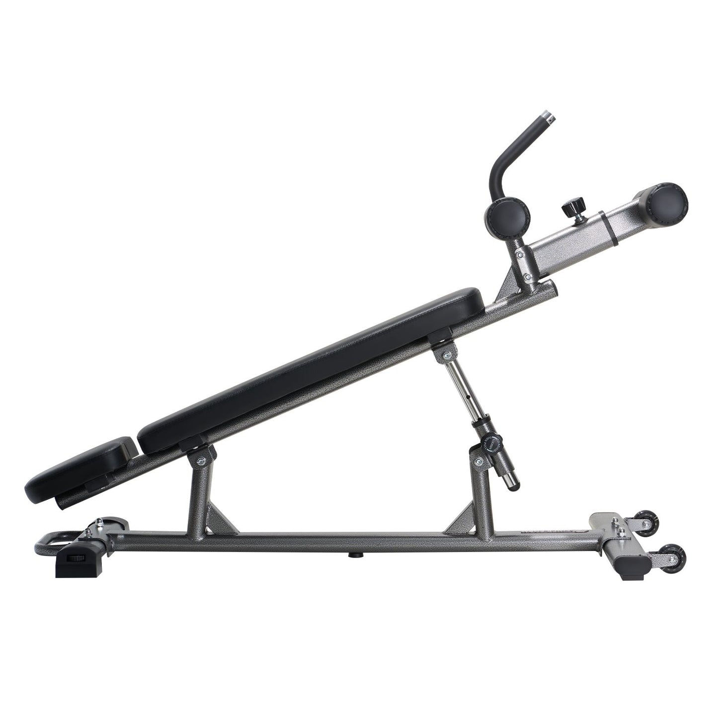 Sit Up Bench, Decline Ab Bench with Reverse Crunch Handle, with 4 Adjustable Height Settings, Heavy Duty Steel, 454 kg Capacity, for Home Gym Workouts, Strength Training, Full Body Muscles