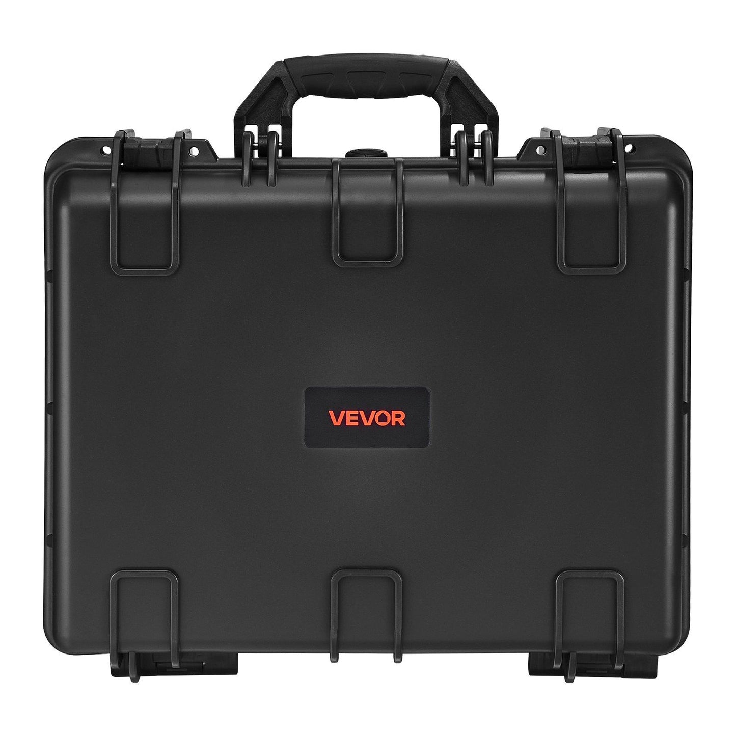 Hard Pistol Case, Heavy Duty Hard Gun Case with XPE Foam Lining, Waterproof Pistol Storage Box with Customizable Interior & Handle for Gun, Lenses, Camera, Gear, TSA Compliant, 475x415x215 mm