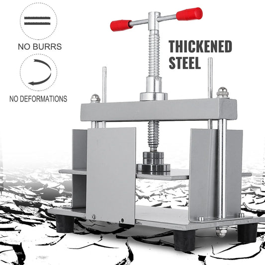 VEVOR Manual Paper Press Machine, 12x8.6 inch for A4 Sized Papers Flatting Machine, 10cm Thickness Steel Frame Manual Flat Paper Press Machine, Papermaking Book Press - Mekamart Australia