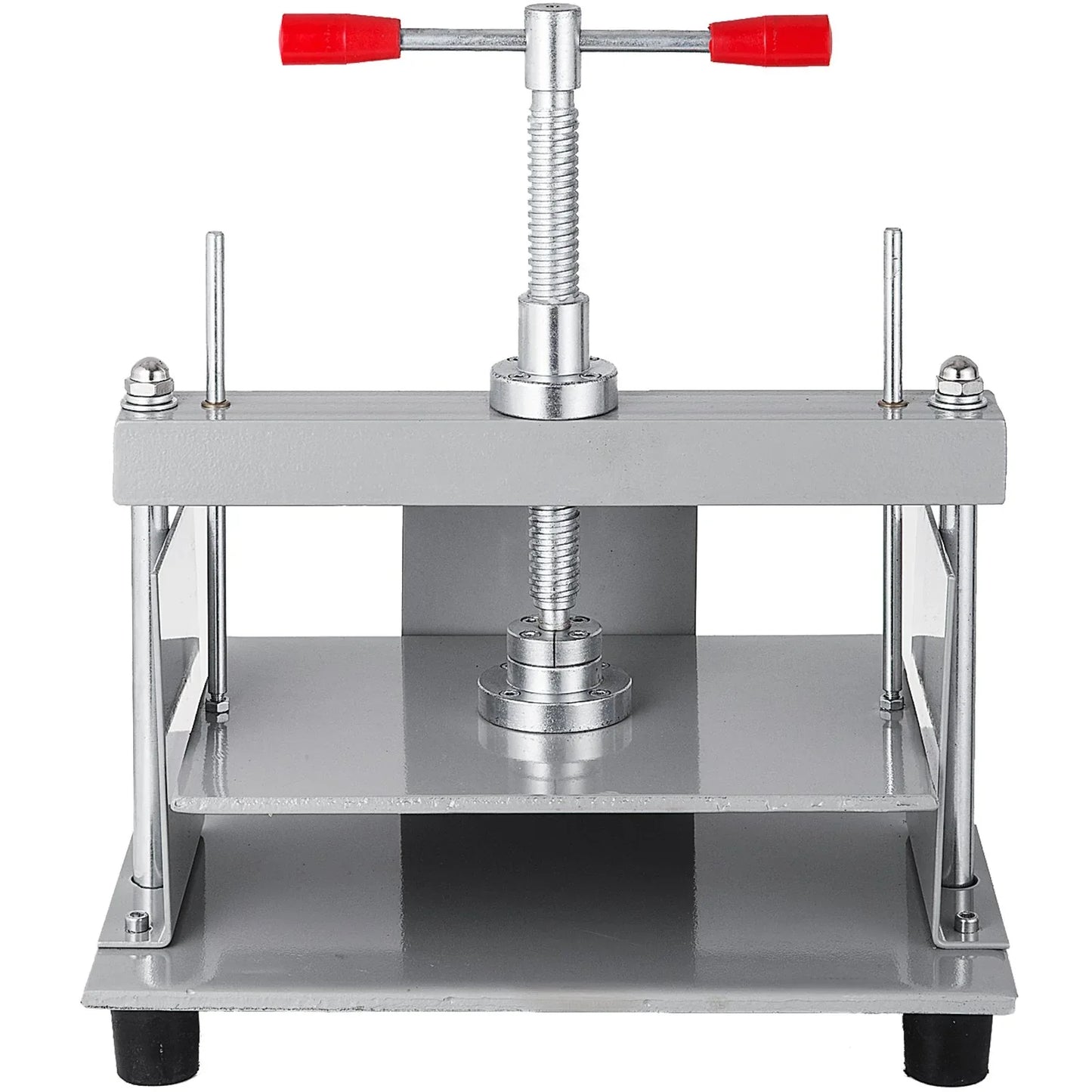 VEVOR Manual Paper Press Machine, 12x8.6 inch for A4 Sized Papers Flatting Machine, 10cm Thickness Steel Frame Manual Flat Paper Press Machine, Papermaking Book Press - Mekamart Australia