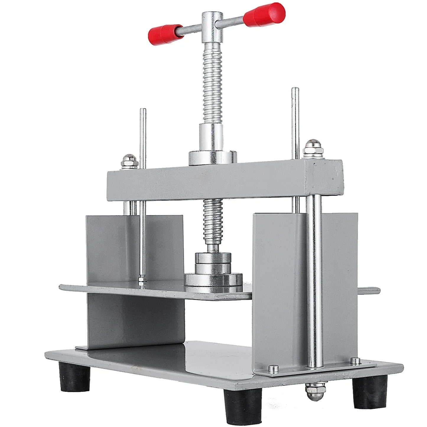 VEVOR Manual Paper Press Machine, 12x8.6 inch for A4 Sized Papers Flatting Machine, 10cm Thickness Steel Frame Manual Flat Paper Press Machine, Papermaking Book Press - Mekamart Australia