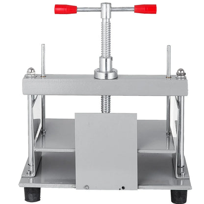 VEVOR Manual Paper Press Machine, 12x8.6 inch for A4 Sized Papers Flatting Machine, 10cm Thickness Steel Frame Manual Flat Paper Press Machine, Papermaking Book Press - Mekamart Australia