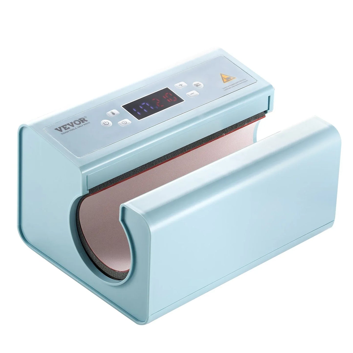 VEVOR Auto Tumbler Heat Press Machine 325-887 ml Sublimation Mug Heat Press Blue - Mekamart Australia