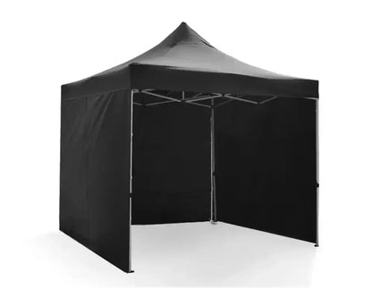 Portable Water-Resistant Gazebo 3x3 M - Black / Without Sidewalls - Mekamart Australia