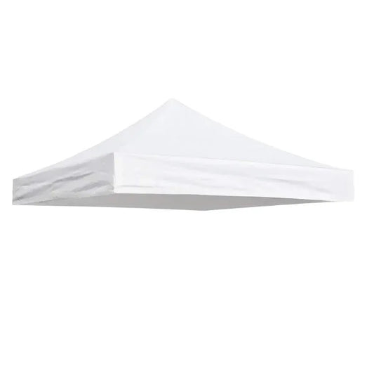 Gazebo Tent Top Cover Camping Beach Sunshade Shelter - White / 2x2M - Mekamart Australia