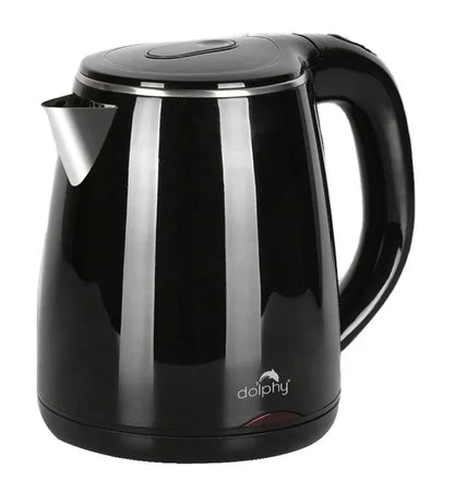 1.2L Black 1800W Electric Kettle For Hot Water - Mekamart Australia