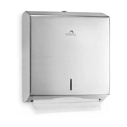 Stainless Steel Slimline Paper Towel Dispenser - Mekamart Australia