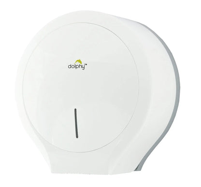 CLASSIC Jumbo Toilet Paper Roll Dispenser - White - Mekamart Australia