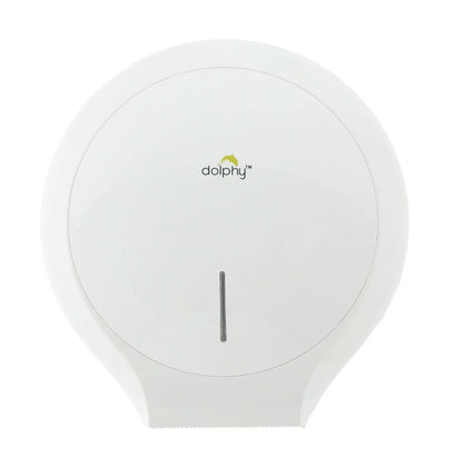 CLASSIC Jumbo Toilet Paper Roll Dispenser - White - Mekamart Australia