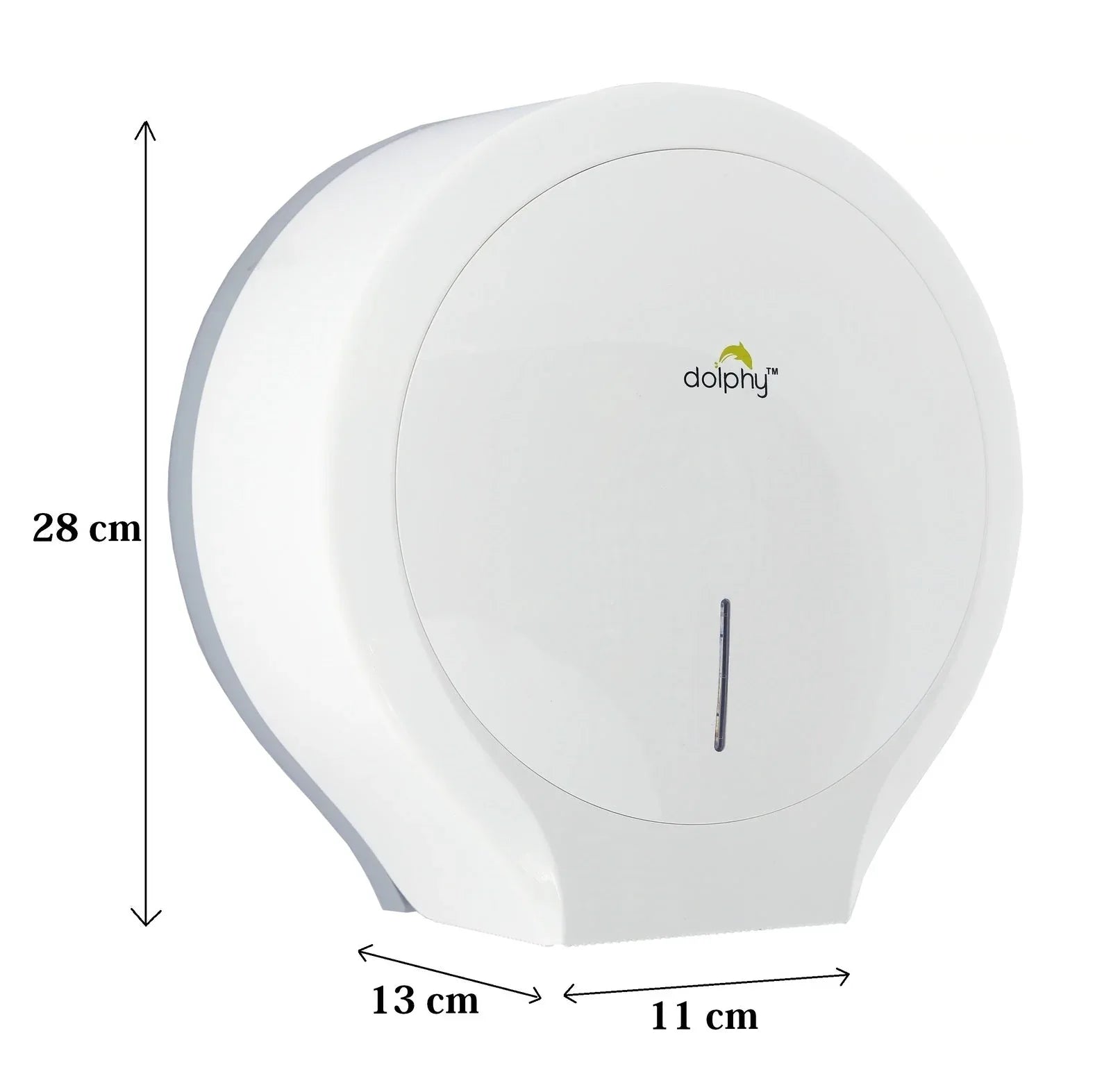 CLASSIC Jumbo Toilet Paper Roll Dispenser - White - Mekamart Australia