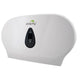 Twin Jumbo Toilet Roll Dispenser - White - Mekamart Australia