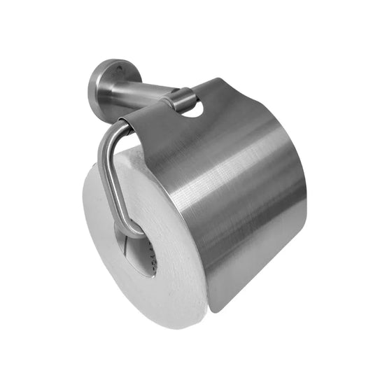 Stainless Steel Toilet Roll Holder with Cover - Mekamart Australia