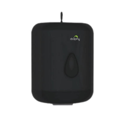 Center-Pull Paper Dispenser - Black - Mekamart Australia