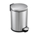 Round Soft Closing Stainless Steel PEDAL Bin- 3L - Mekamart Australia