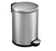 Round Soft Closing Stainless Steel PEDAL Bin - 6L - Mekamart Australia
