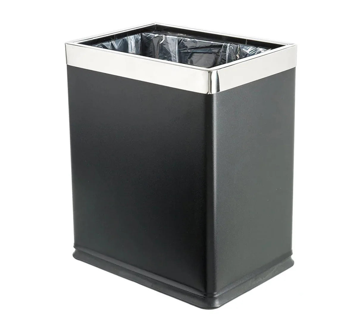 10 L Black Stainless Steel Dustbin - Mekamart Australia
