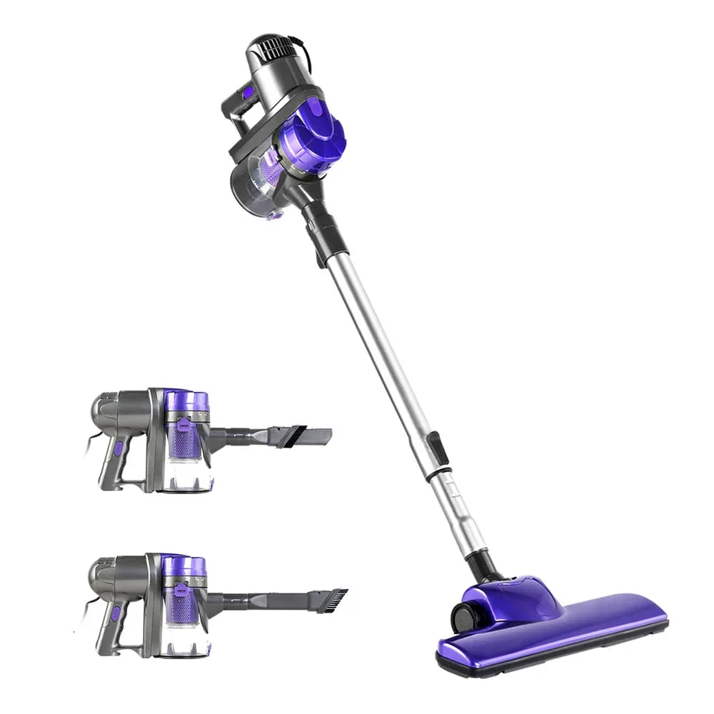Devanti Stick Vacuum Cleaner Handheld Corded 450W Purple - Mekamart Australia
