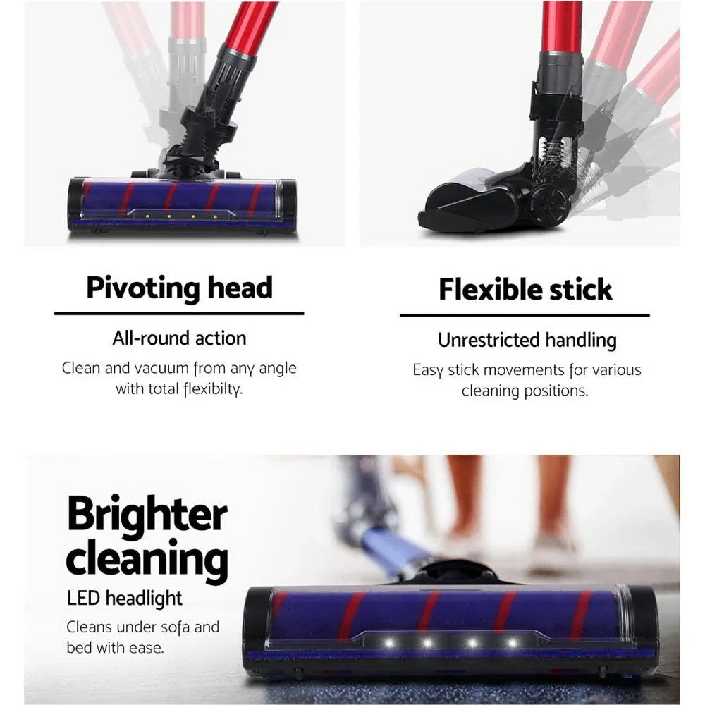 Devanti Stick Vacuum Cleaner Motorised Roller Brush Head - Mekamart Australia