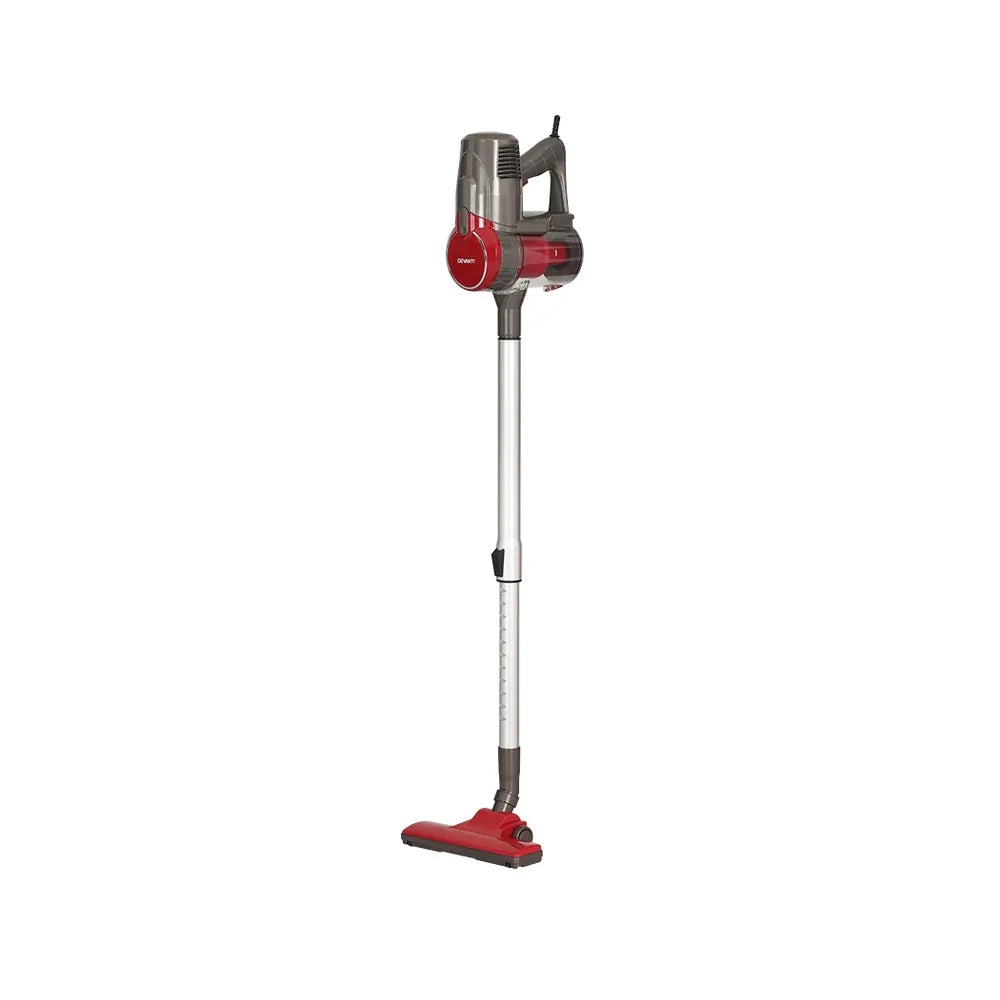 Devanti Stick Vacuum Cleaner Bagless Corded 500W Red - Mekamart Australia