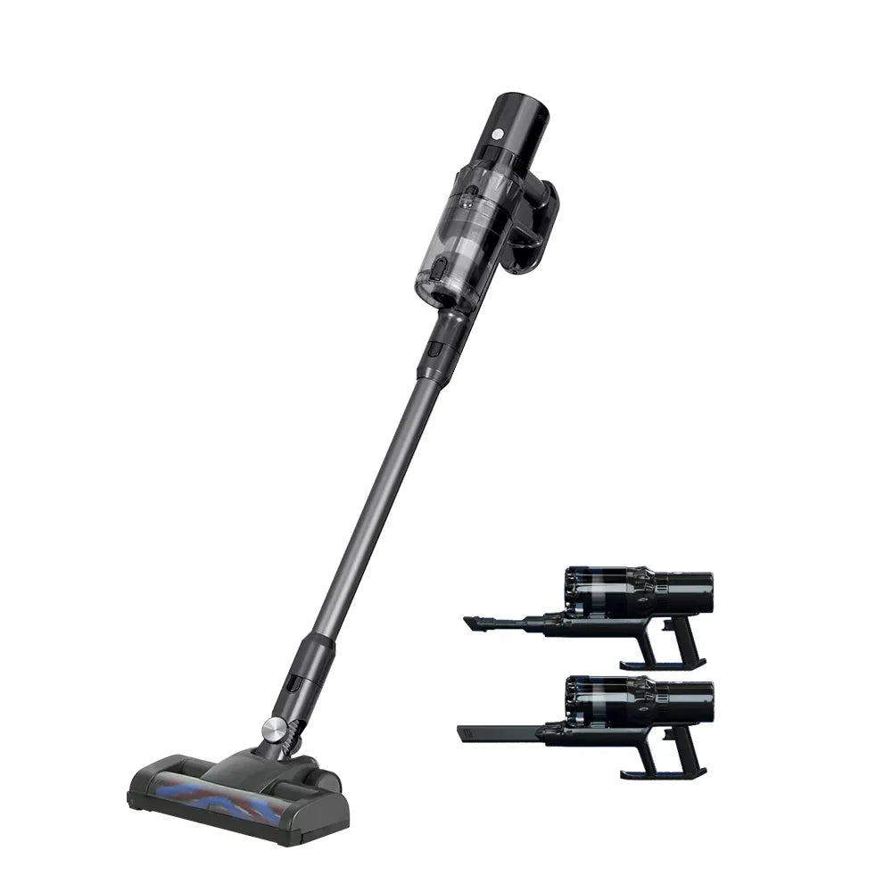 Devanti Stick Vacuum Cleaner Brushless Cordless 350W Grey - Mekamart Australia