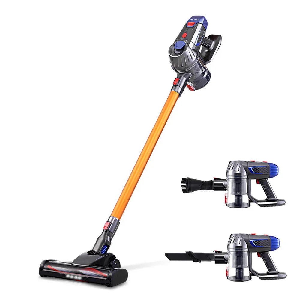Devanti Stick Vacuum Cleaner Bagless Cordless 150W Gold - Mekamart Australia