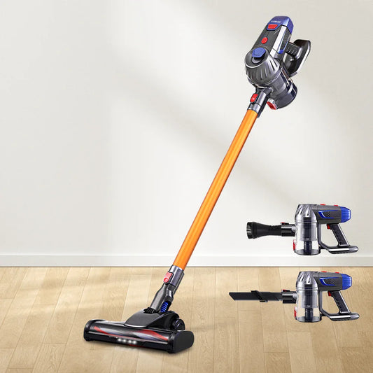 Devanti Stick Vacuum Cleaner Bagless Cordless 150W Gold - Mekamart Australia