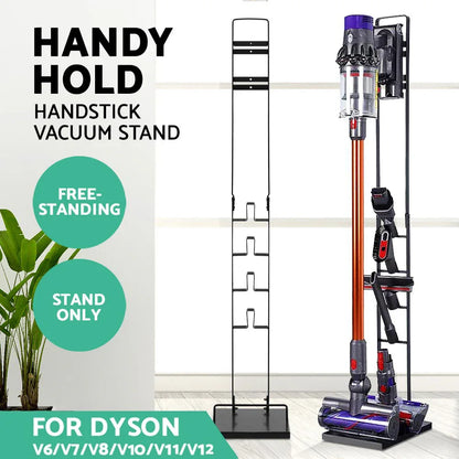 Artiss Freestanding Dyson Vacuum Cleaner Stand for V6 7 8 10 11 Black - Mekamart Australia