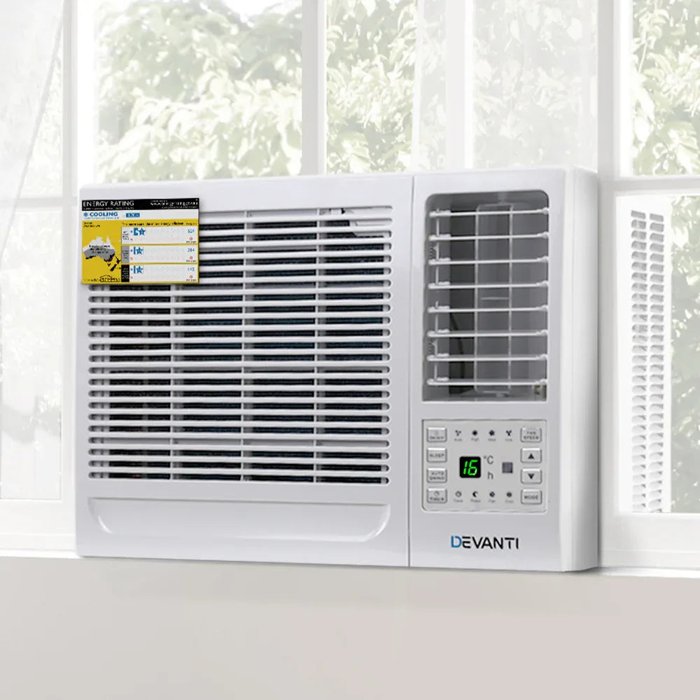 Devanti Window Air Conditioner 1.7kW - Mekamart Australia