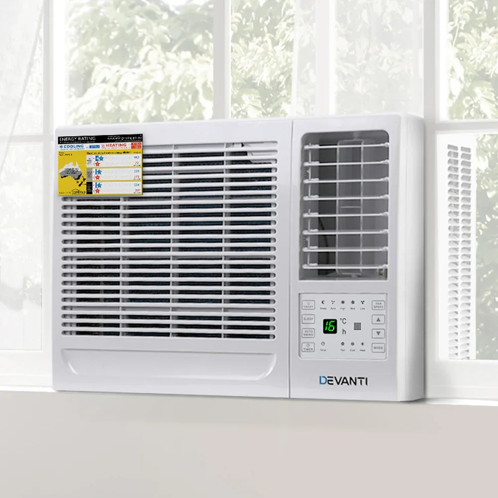 Devanti Window Air Conditioner 2.7kW - Mekamart Australia