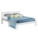 Artiss Bed Frame Queen Size Wooden White SOFIE - Mekamart Australia