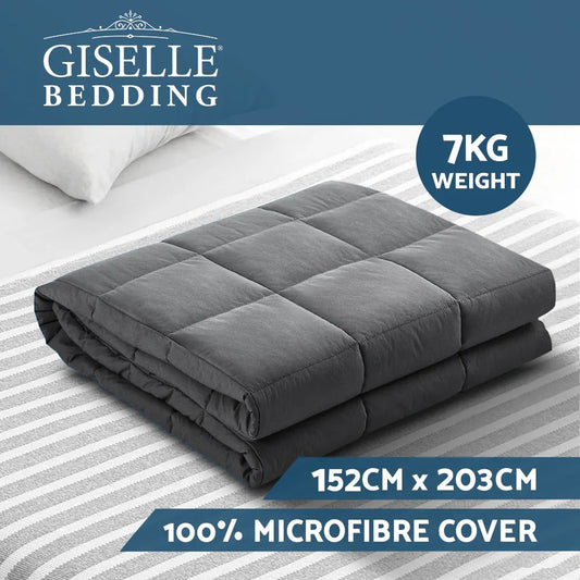 Giselle Weighted Blanket 7KG Adult - Mekamart Australia