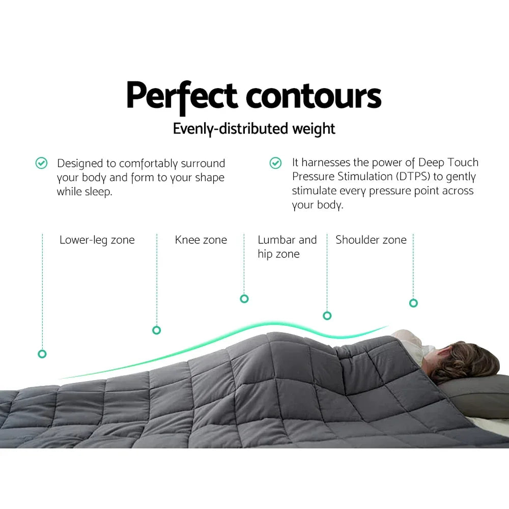 Giselle Weighted Blanket 9KG Adult - Mekamart Australia