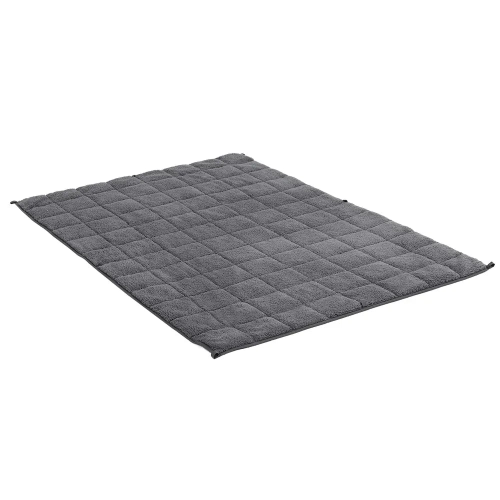 Giselle 5.5KG Weighted Blanket Adults Kid Anti Anxiety Gravity Blankets Sherpa Fleece - Mekamart Australia