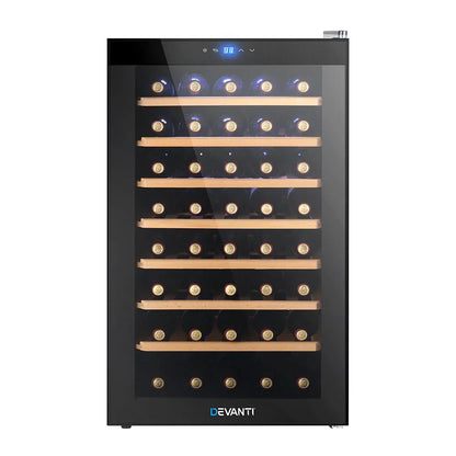 Devanti Wine Fridge Cooler 51 Bottles - Mekamart Australia
