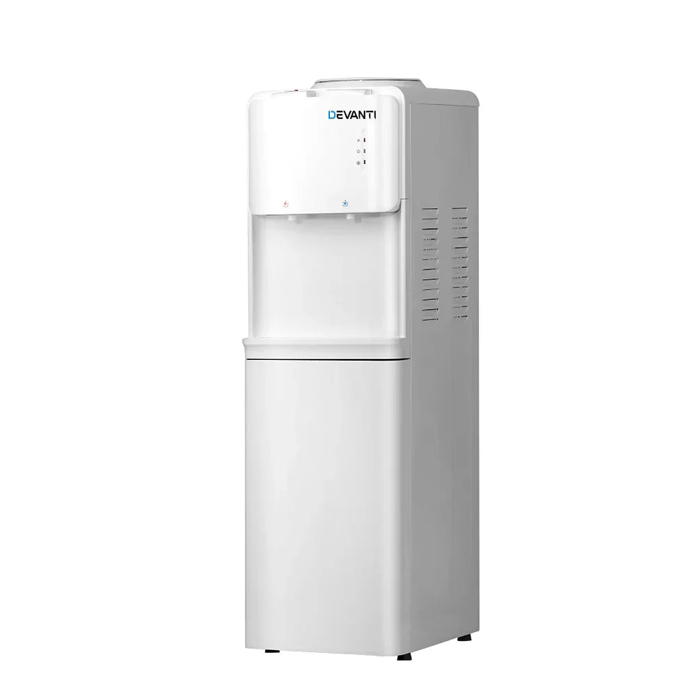 Devanti Water Cooler Dispenser Stand White - Mekamart Australia