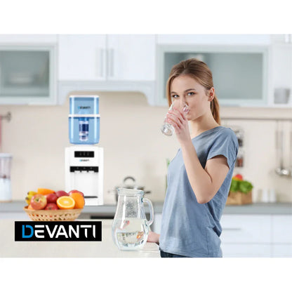 Devanti Water Cooler Dispenser 22L Filter Bottle - Mekamart Australia