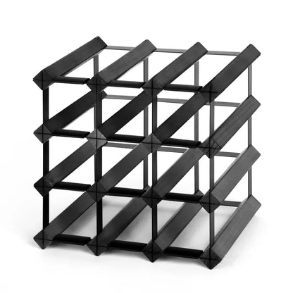 Artiss Wine Rack 12 Bottle Black - Mekamart Australia